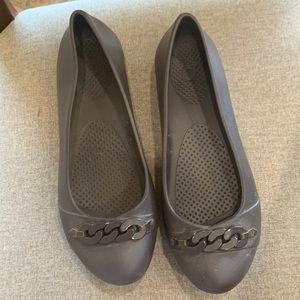 Brown Crocs